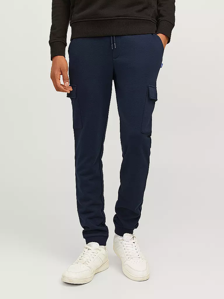 JACK & JONES Cargohose JPSTGORDON JJBRADLEY dunkelblau