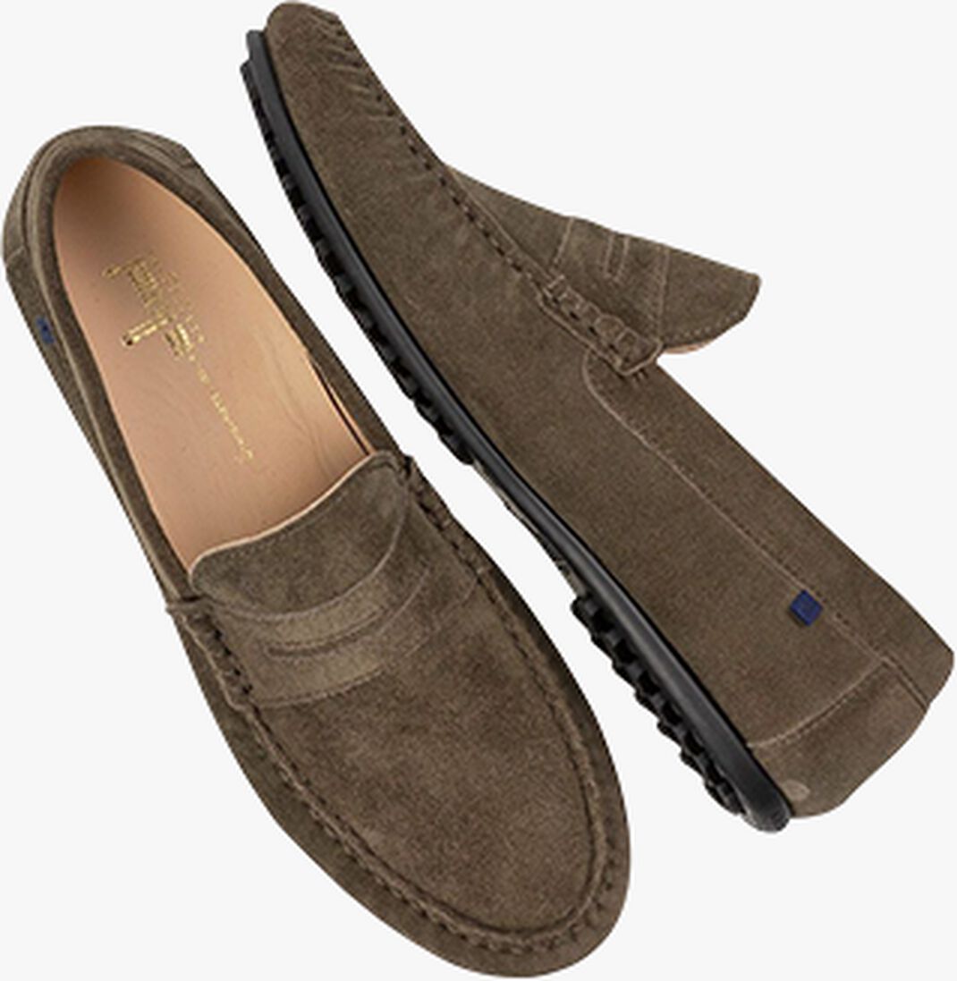 VAN BOMMEL groene van bommel loafers sbm-40017