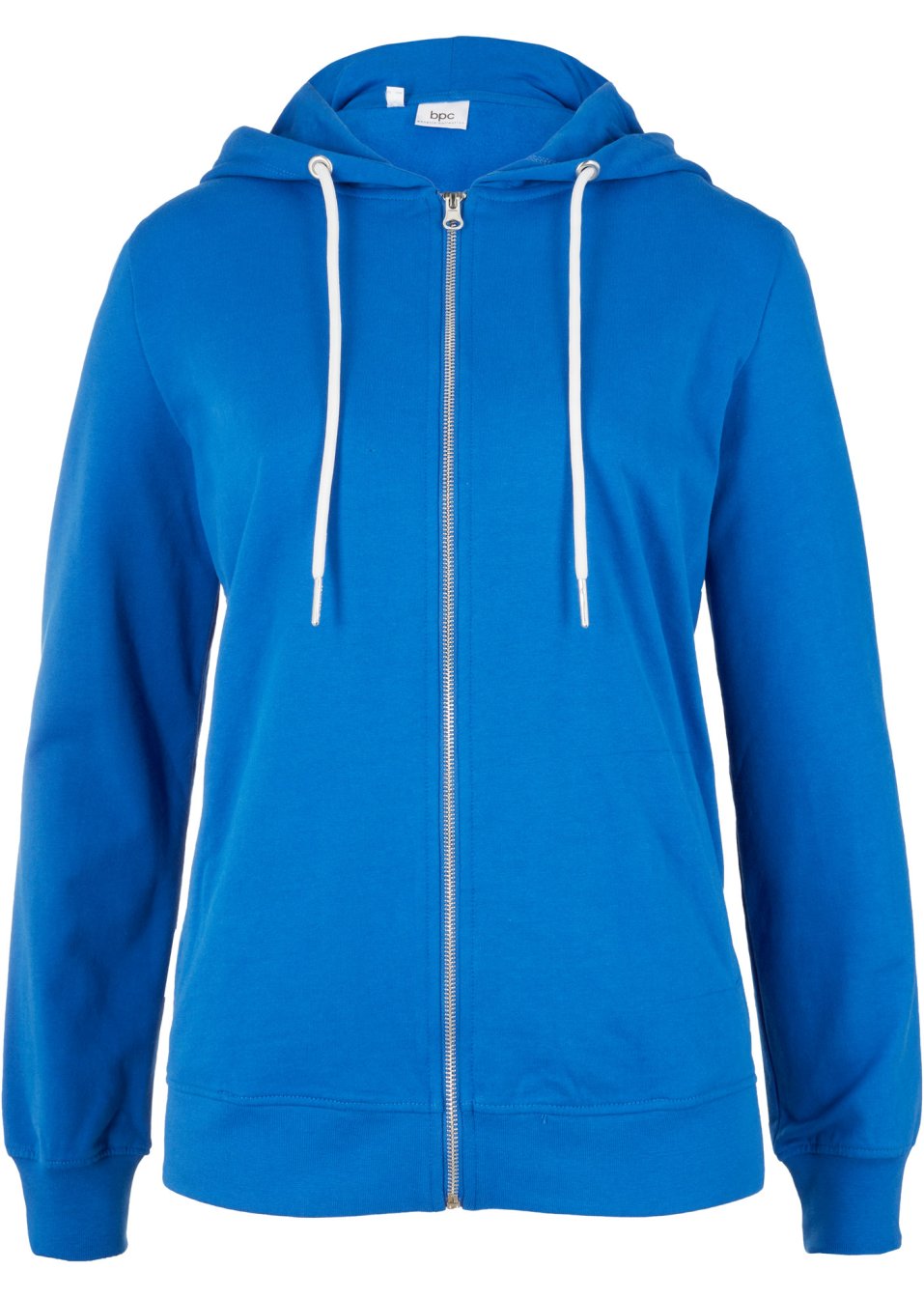 Gilet sweat à capuche avec poches latérales