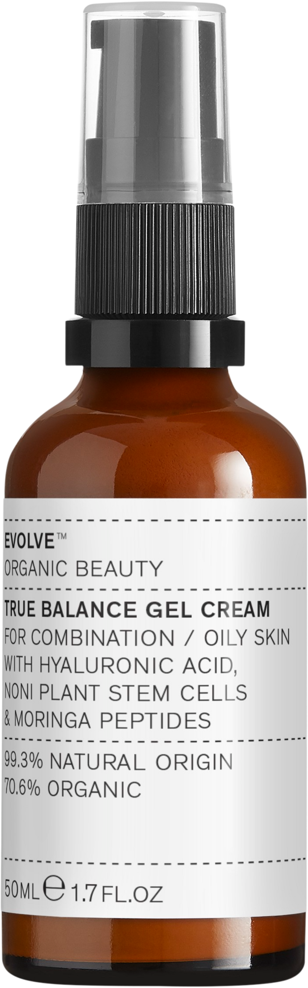 Evolve Organic Beauty  True Balance Gel Cream, 50 ml
