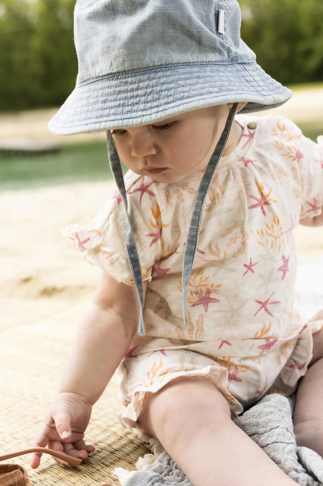 Noppies Baby Korte Broek Chesapeake - Whisper White