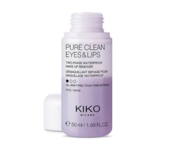 KIKO MILANO Pure Clean Eyes & Lips Mini Facial Cleansers