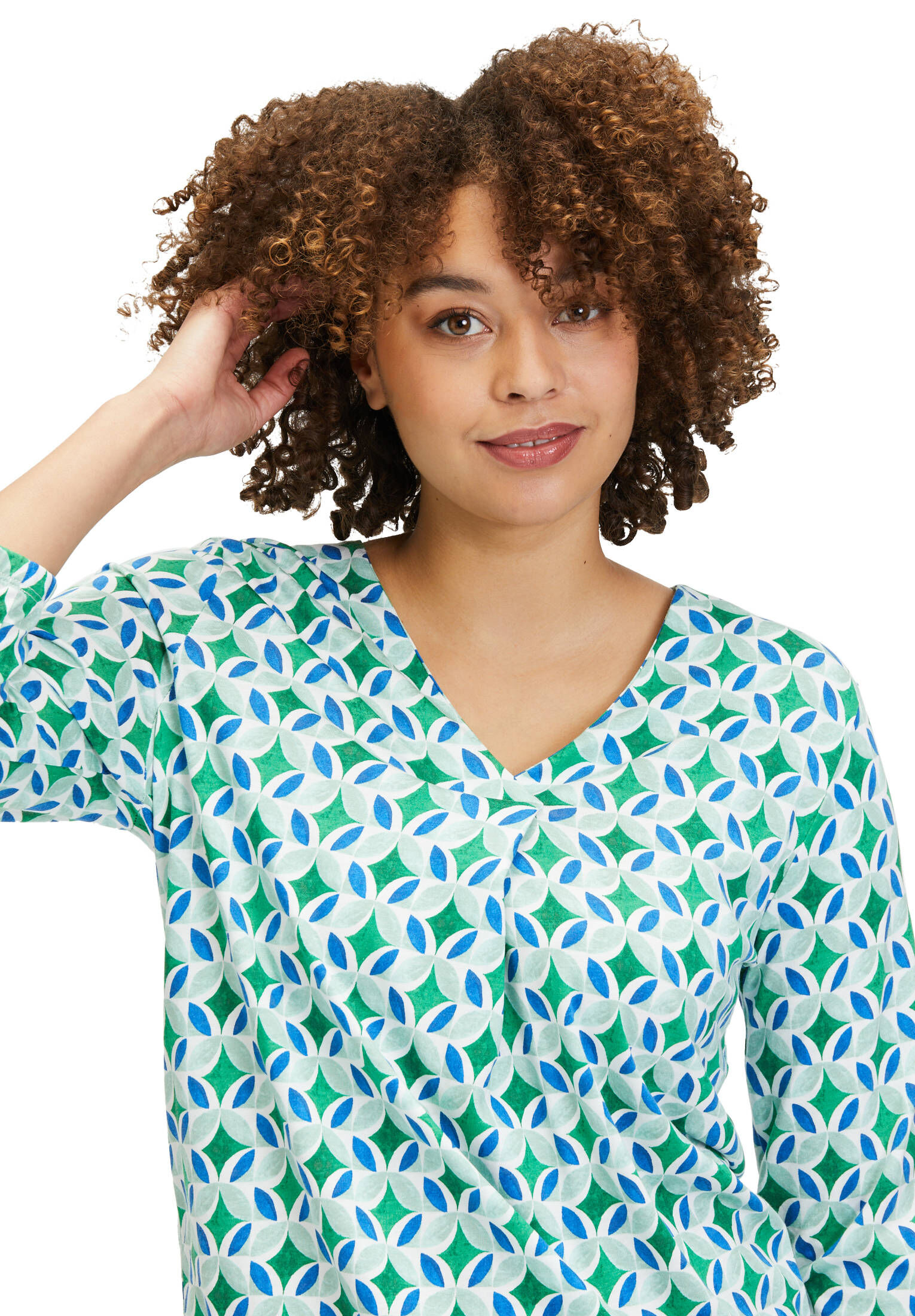 Cartoon| Damen Blusenshirt mit Print