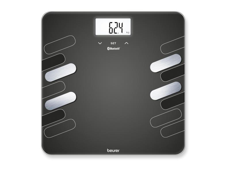 Beurer Körperanalysewaage BF600 Style Schwarz Diagnosewaage