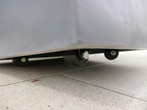 Pflanzkübel für Rollen aus Fiberglas, Blumenkübel, Pflanzgefäß, Blumengefäß, Pflanztopf, Blumentopf (L80 x B30 x H40 cm, anthrazit)