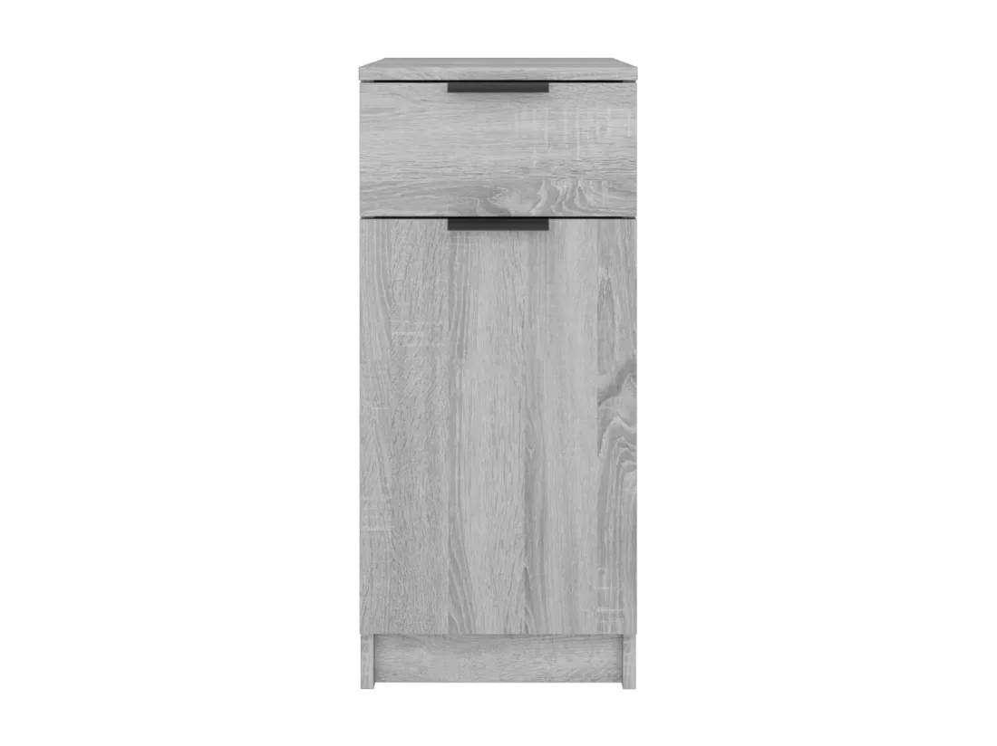 Armoire de bureau Sonoma gris 33,5x50x75 cm Bois d'ingénierie