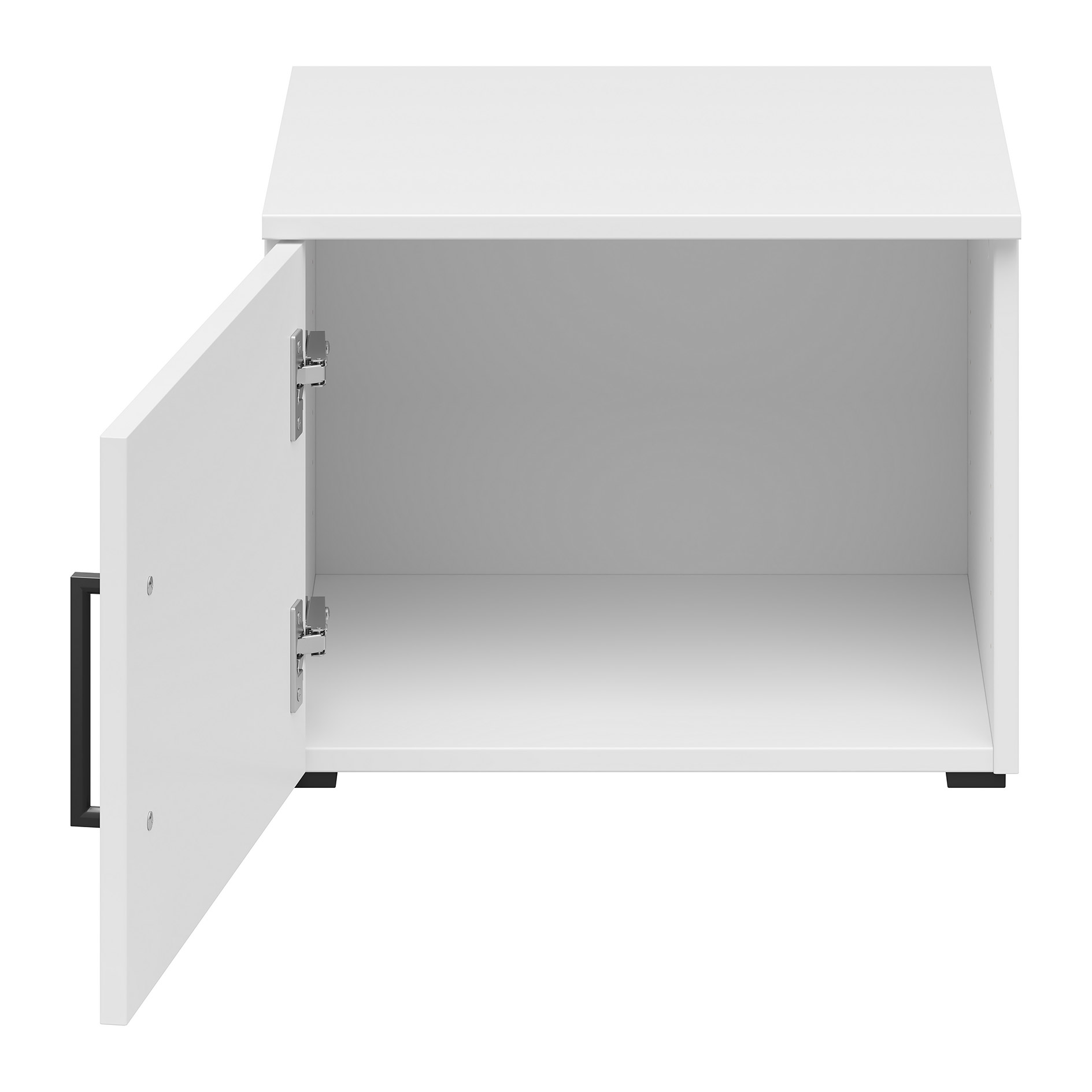 Aufsatzelement - auch hängend verwendbar - weiß - Breite 45 cm