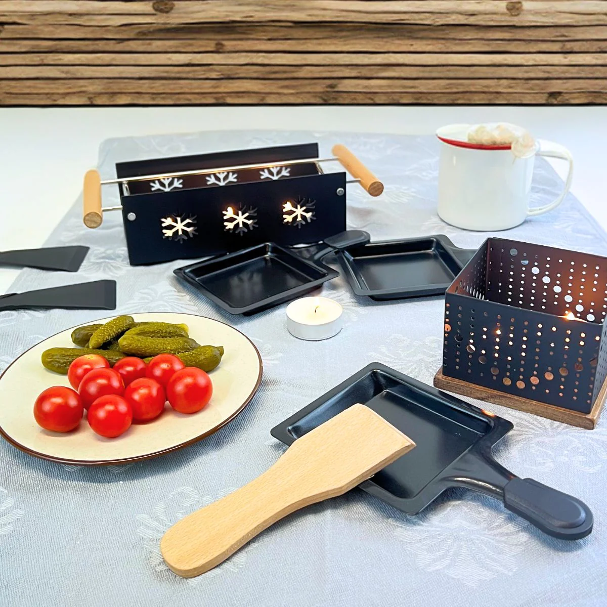 Raclette a la bougie 2 personnes Fackelmann spécialités culinaires Fac
