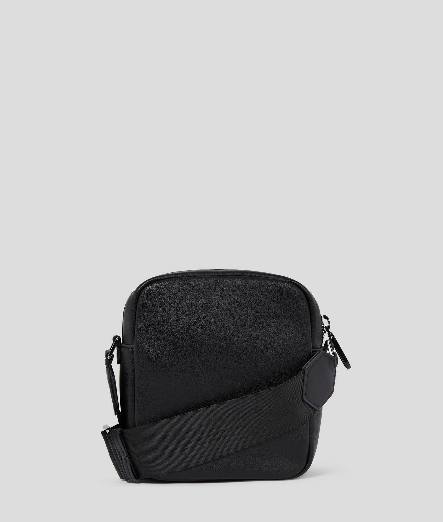 SAC BANDOULIÈRE EN SIMILI CUIR - Noir