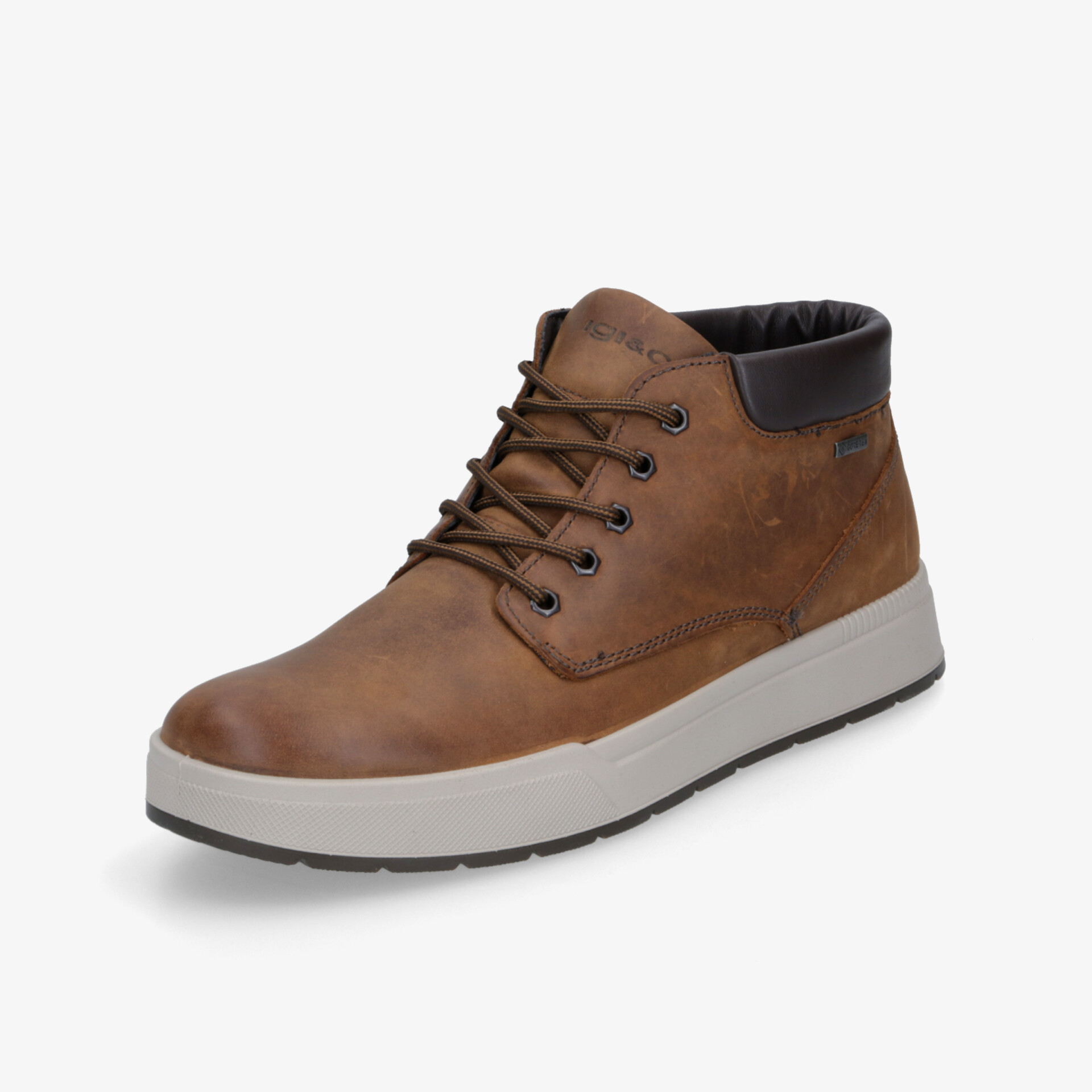 IGI & CO Herren Schnürboots cognac