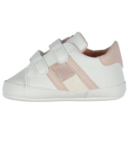 Tommy Hilfiger Hjemmesko - Velcro - White/Blue