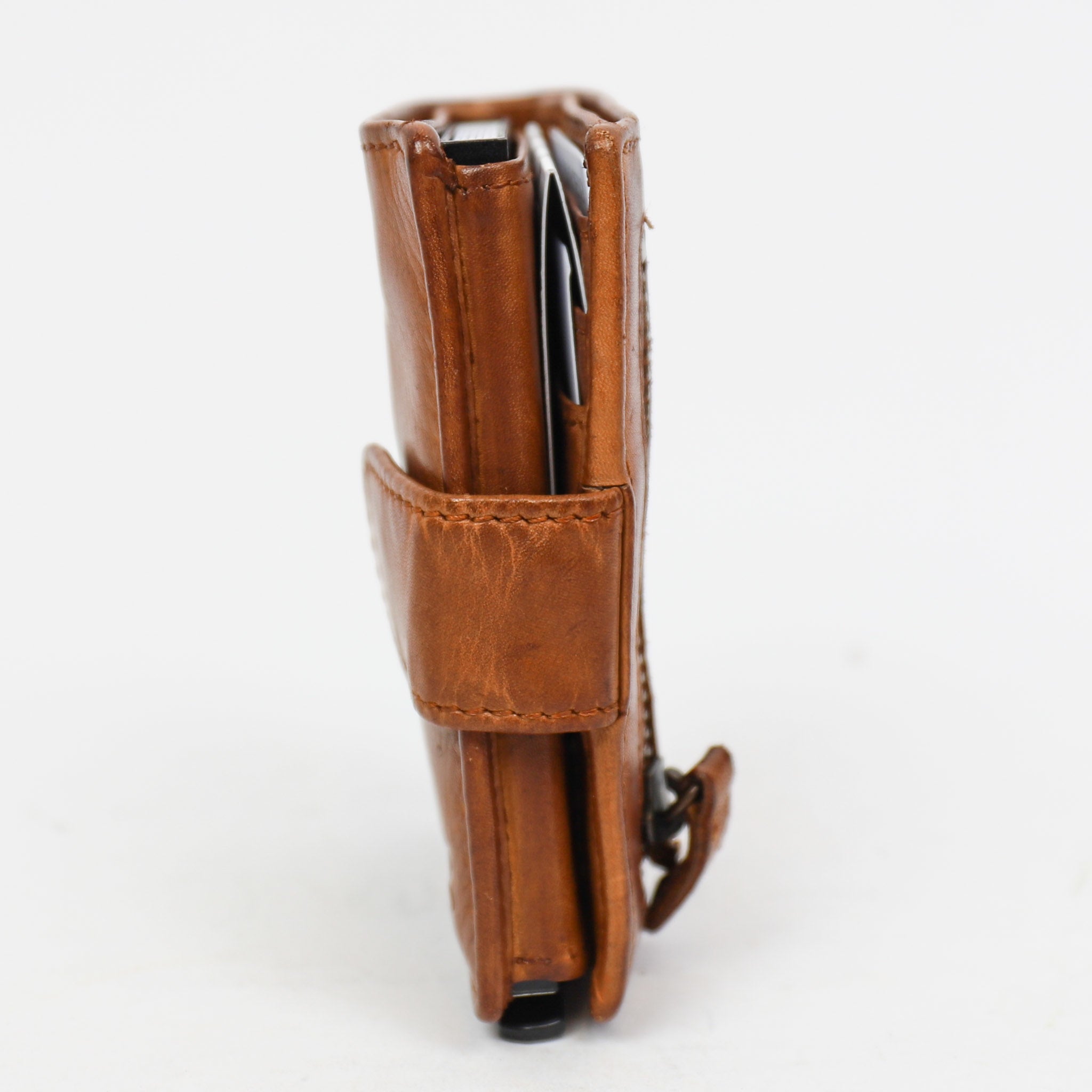 RFID Pasjeshouder 'Kris' cognac Cognac