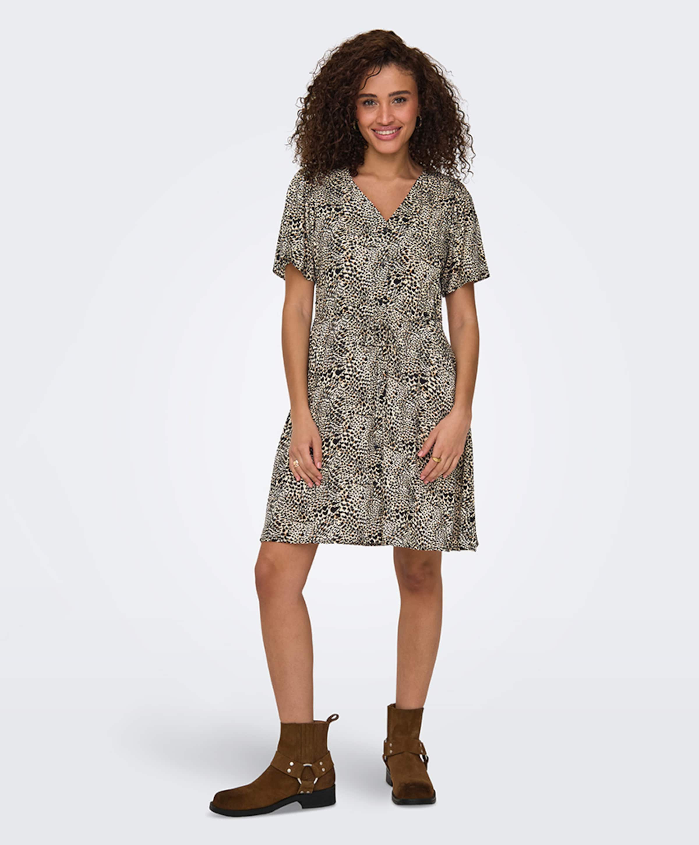 Only Dames jurk beige