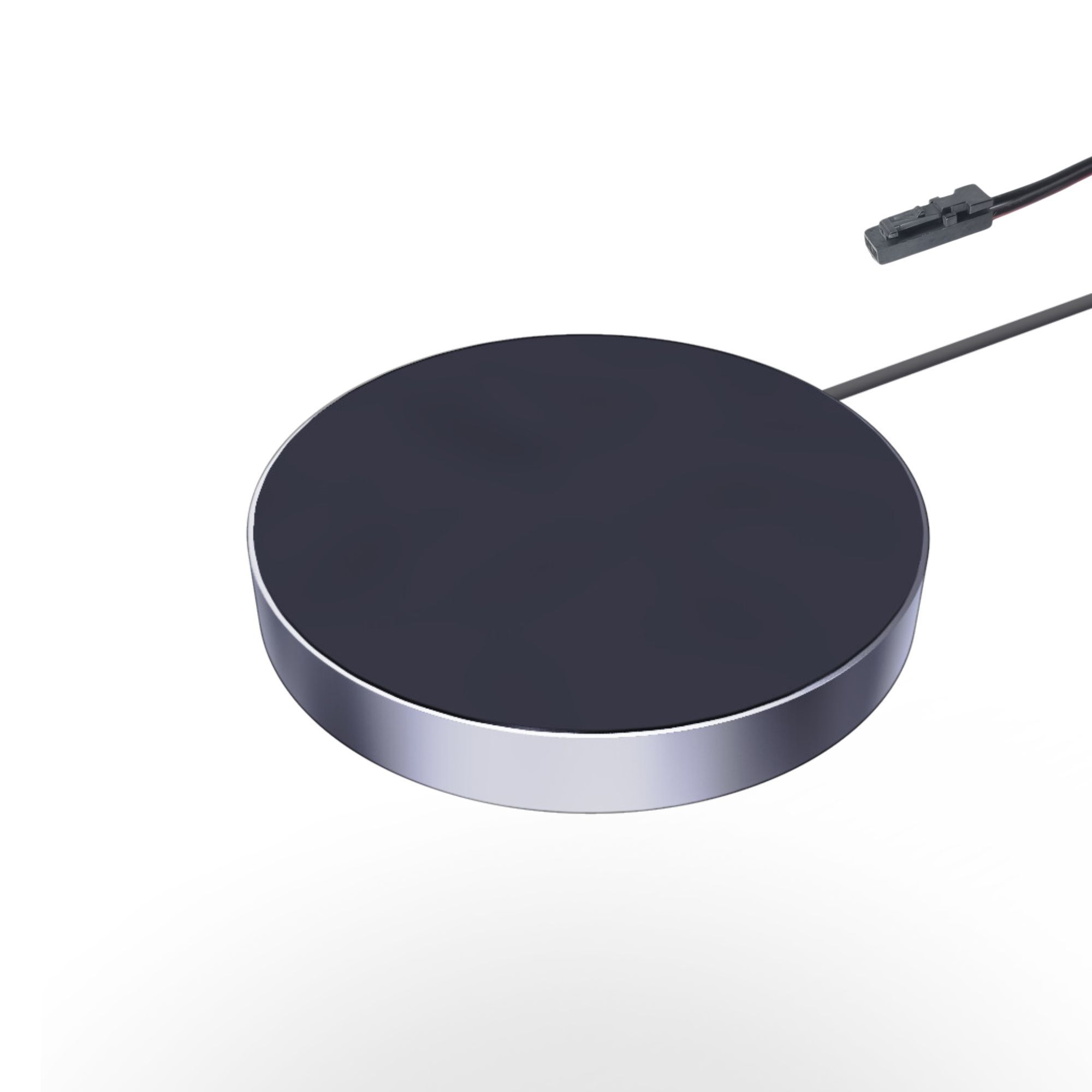 kalb | 12VDC QI Unterbau und Einbau Ladegerät grau Ladedistanz 3 - 18 mm Smart Wireless