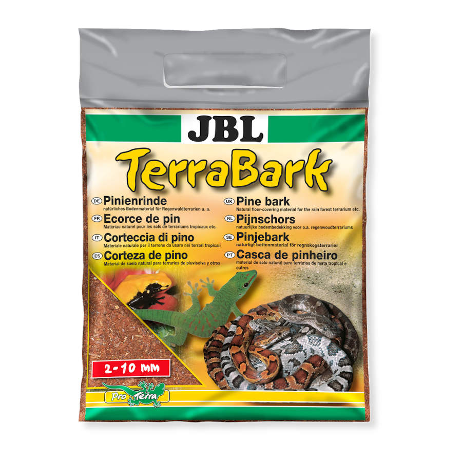JBL Terra Bark Substrato de casca de pinheiro para terrários