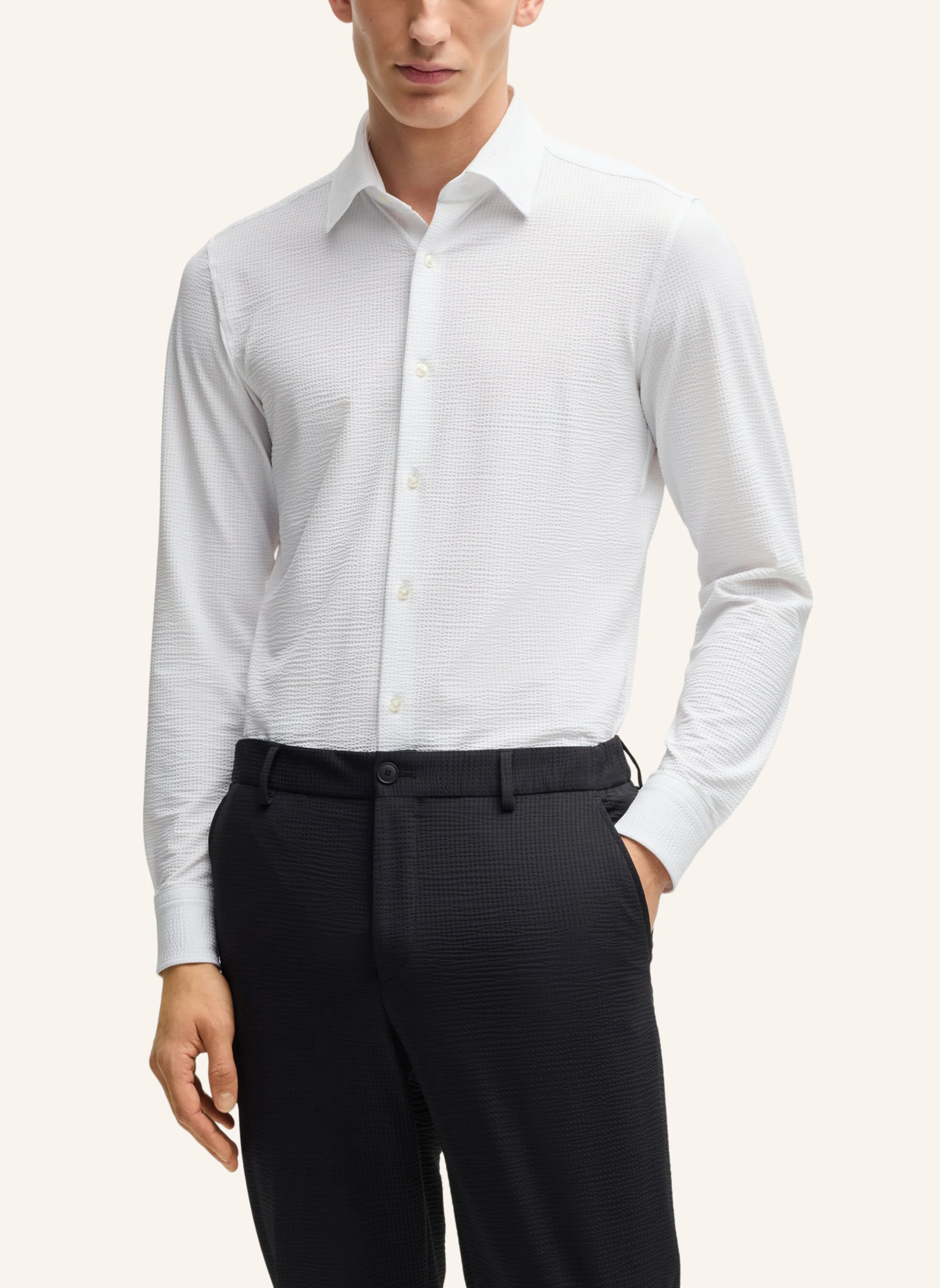BOSS Business Hemd P-HANK-KENT-C1-222 Slim Fit