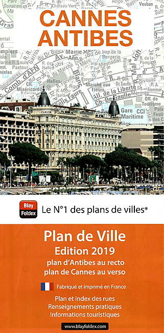 BLAY FOLDEX - PLAN DE CANNES ANTIBES