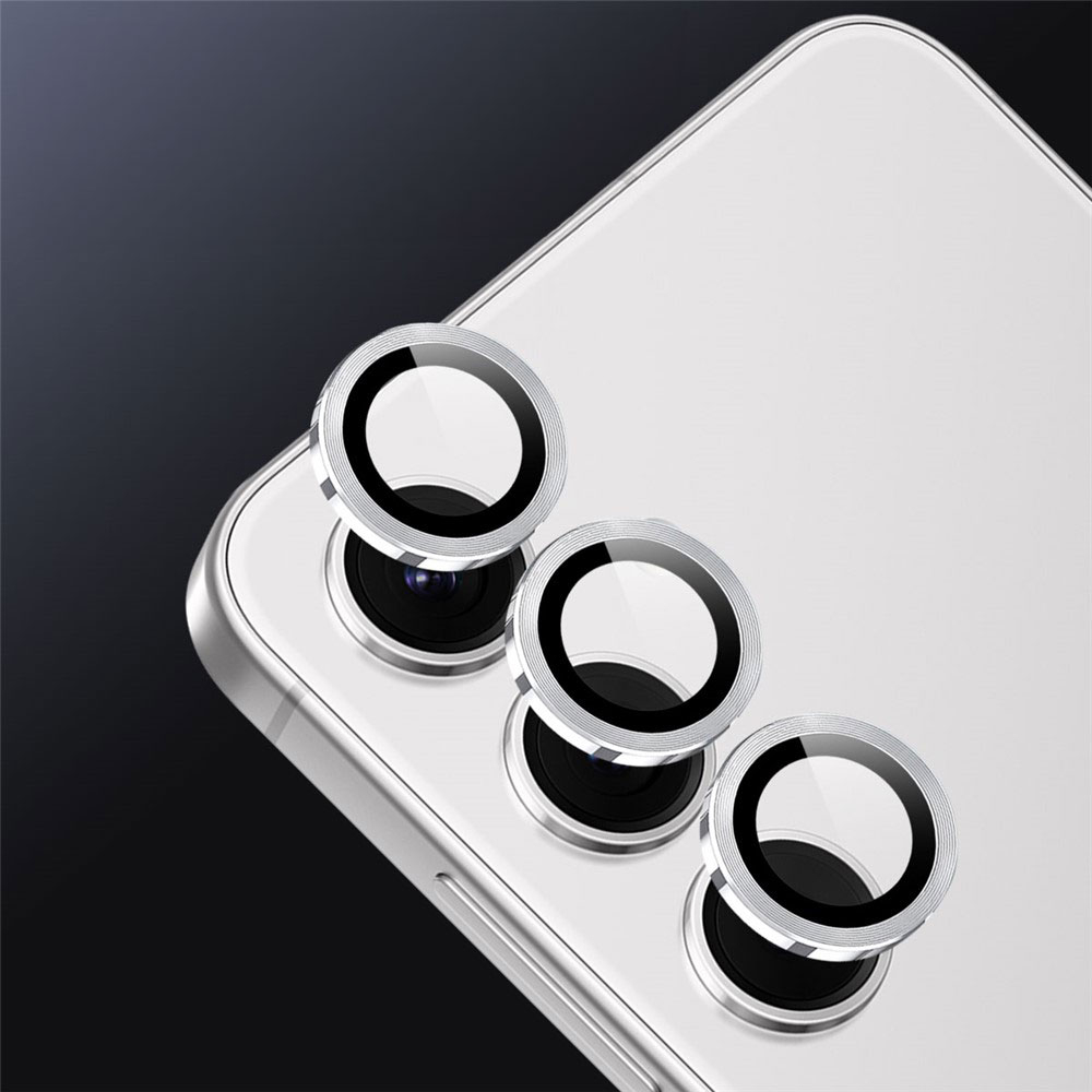 Samsung Galaxy S25 FE Kameraschutz Objektiv Ring Protector Abdeckung - Schwarz