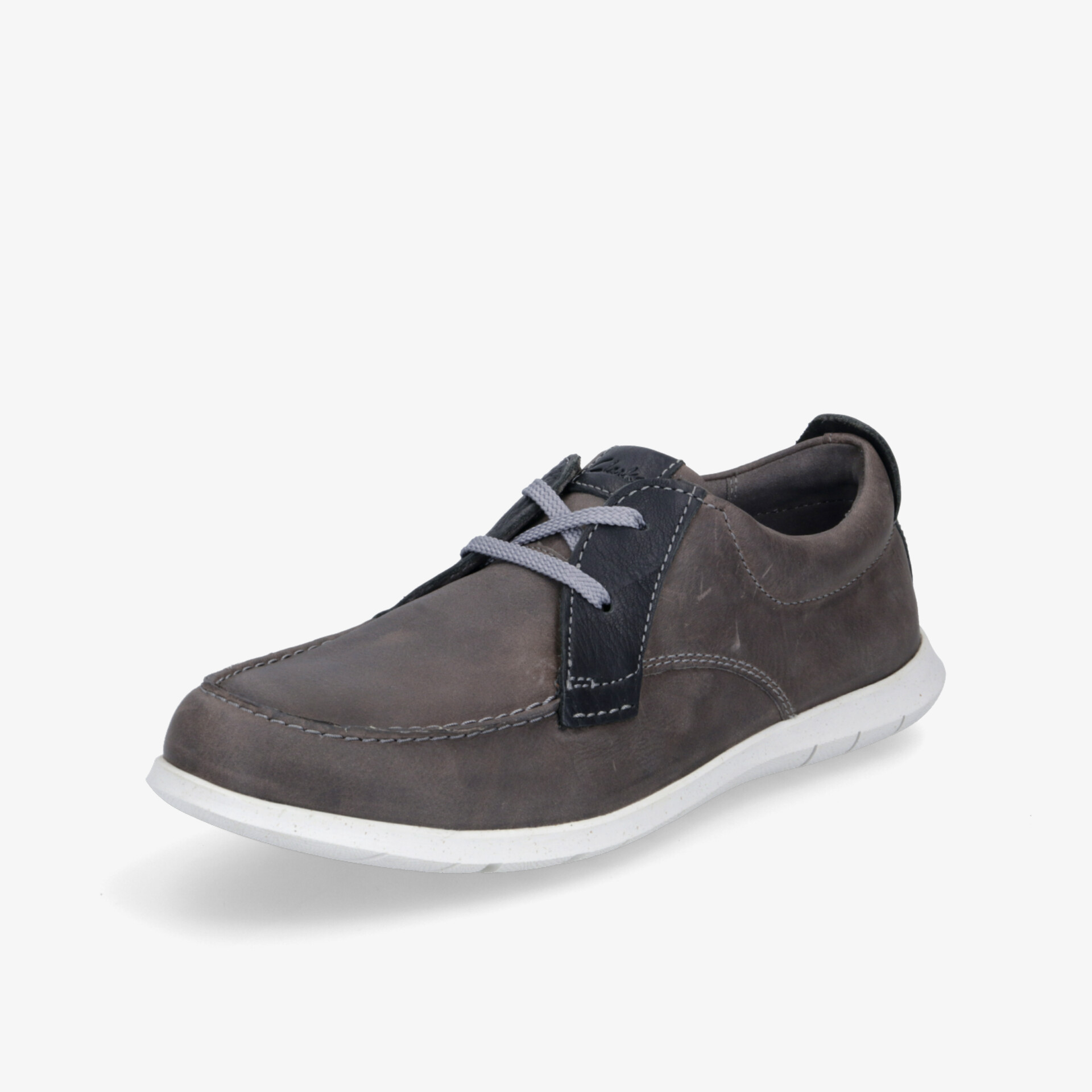 Clarks Herren Slipper grau