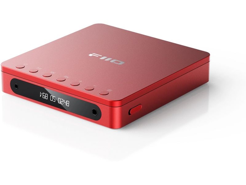 FiiO DM13 BT Portabler CD-Player mit Bluetooth Rot Tragbarer Stereo-CD-Player mit Bluetooth