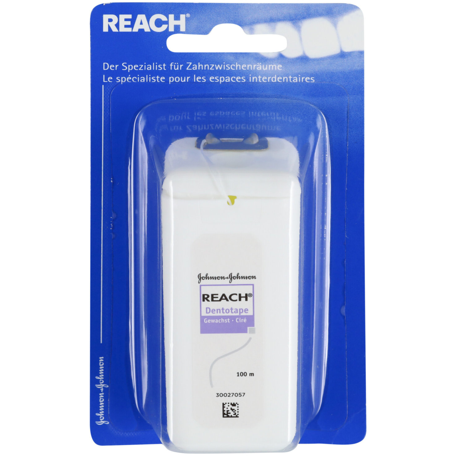 Reach Dentotape Zahnseide breit gewachst 100 meter