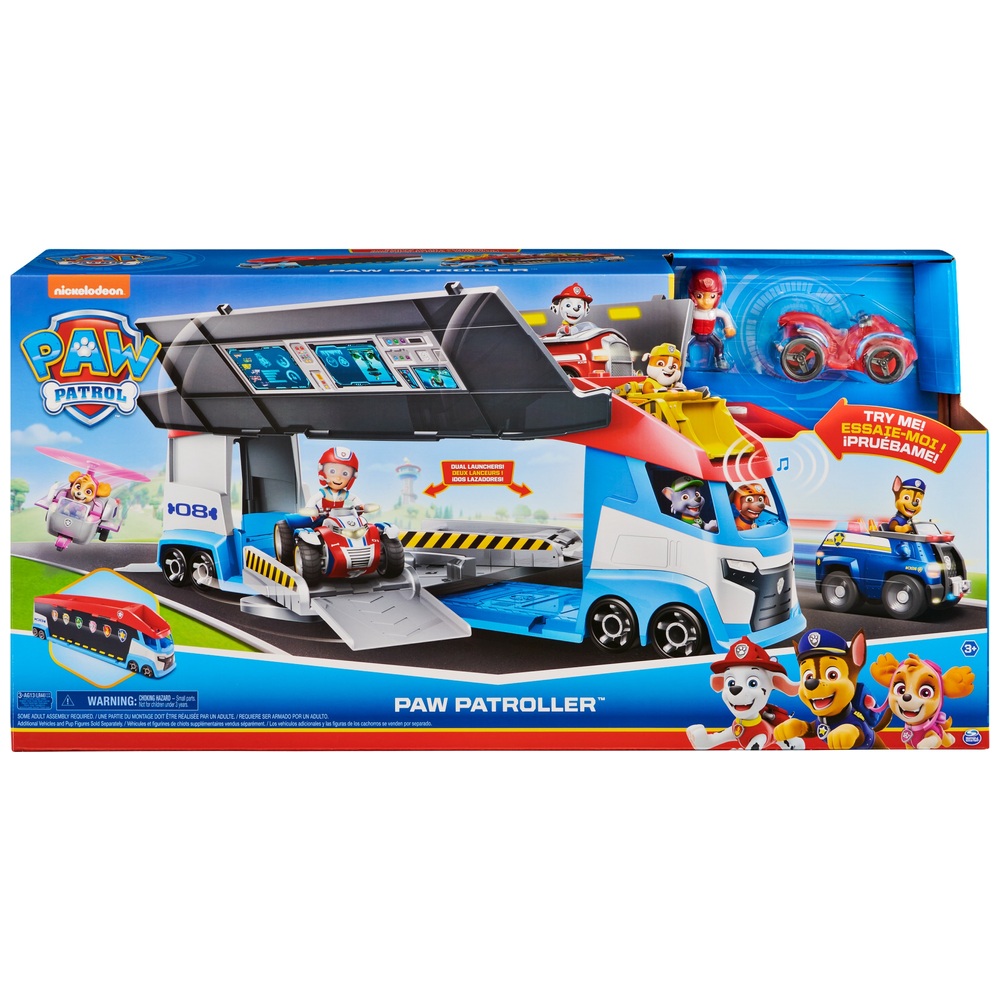 PAW Patrol Verwandlungs-PAW Patroller mit Doppelfahrzeugwerfern
