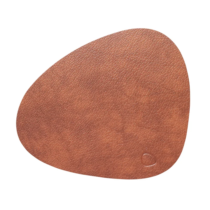 Lind DNA - Tischset Curve L, Bull cognac