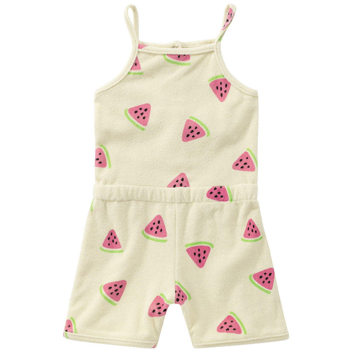 Topomini Baby Jumpsuit mit Wassermelonen creme