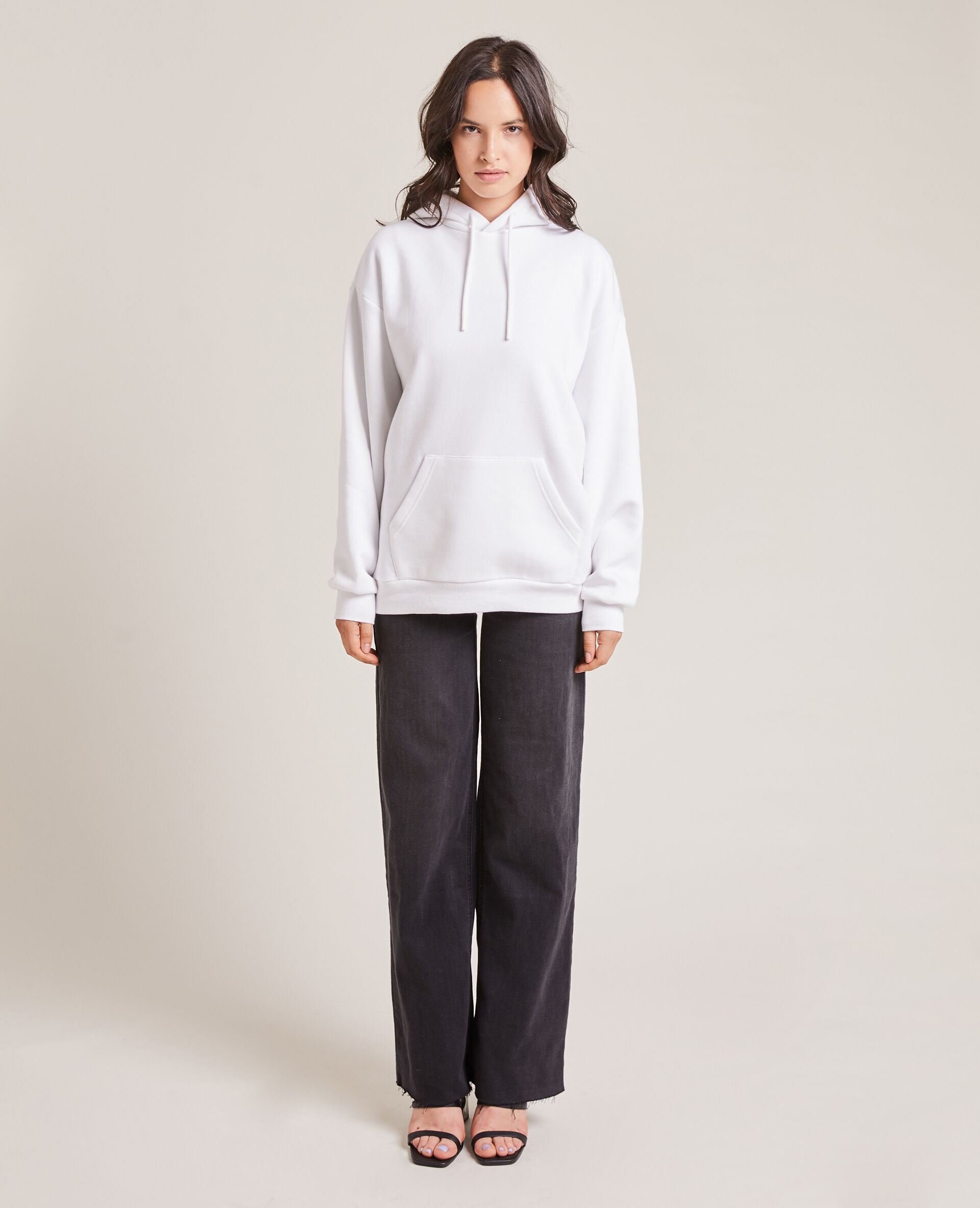 Sweat capuche - Blanc