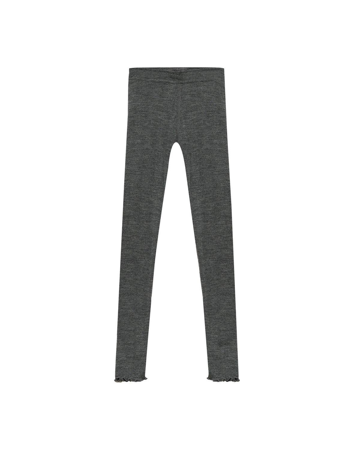 Pointelle legging van merinowol voor kinderen