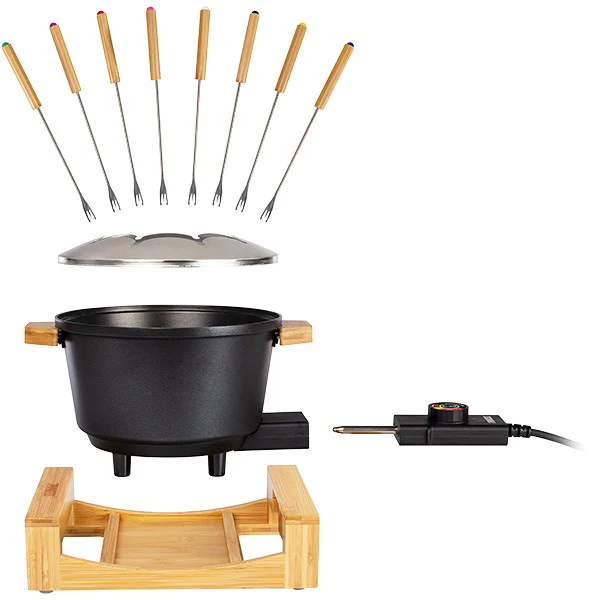 Fondue bambou noire 8 personnes 1,5 L 01.173025.01.001 Princess