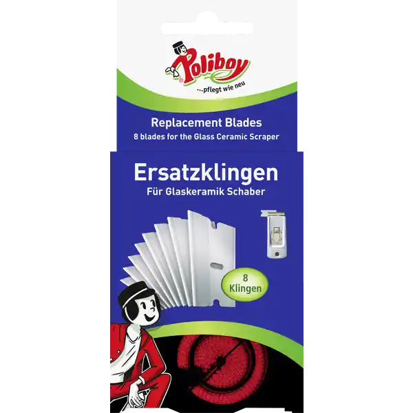 Ersatzklingen Glaskeramikschaber