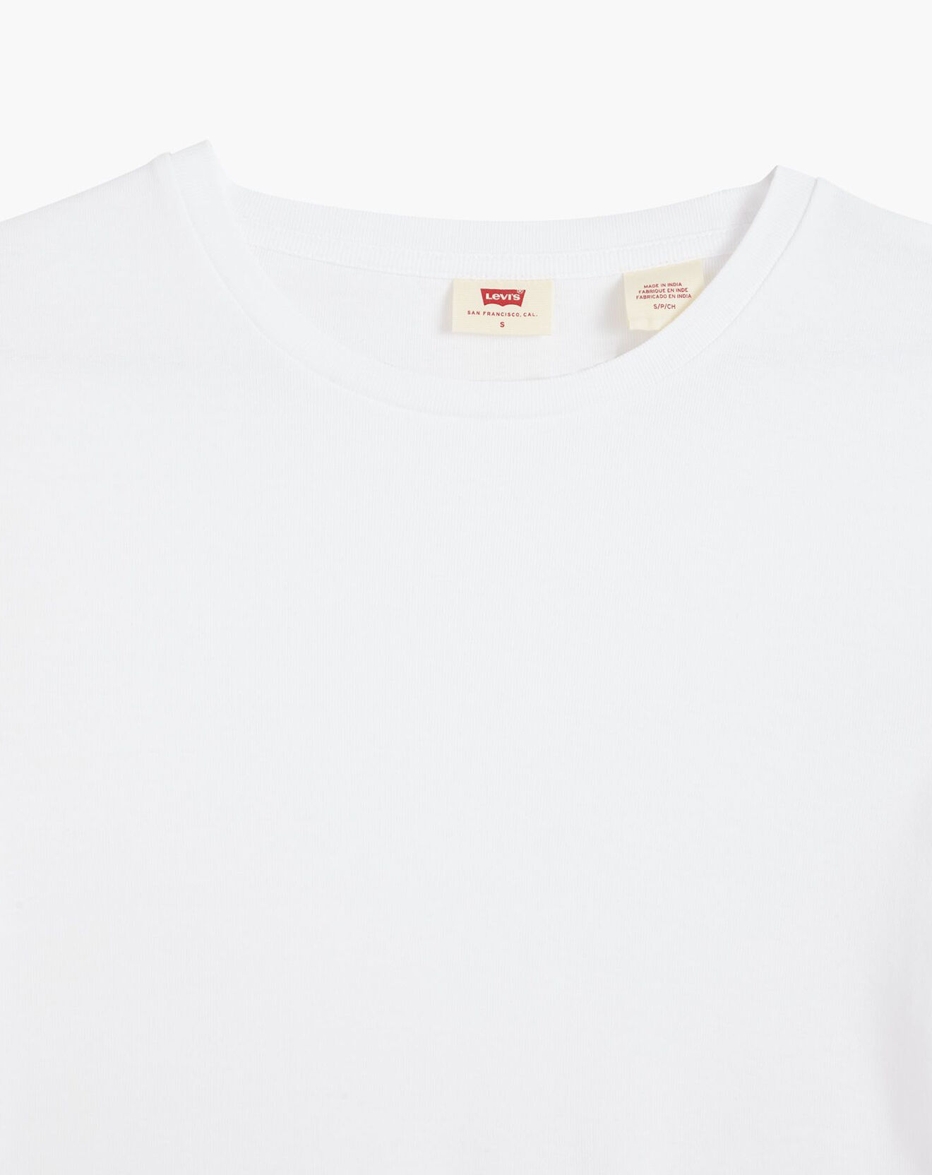 Levi's® T-Shirt en Coton léger Luca Slim blanc
