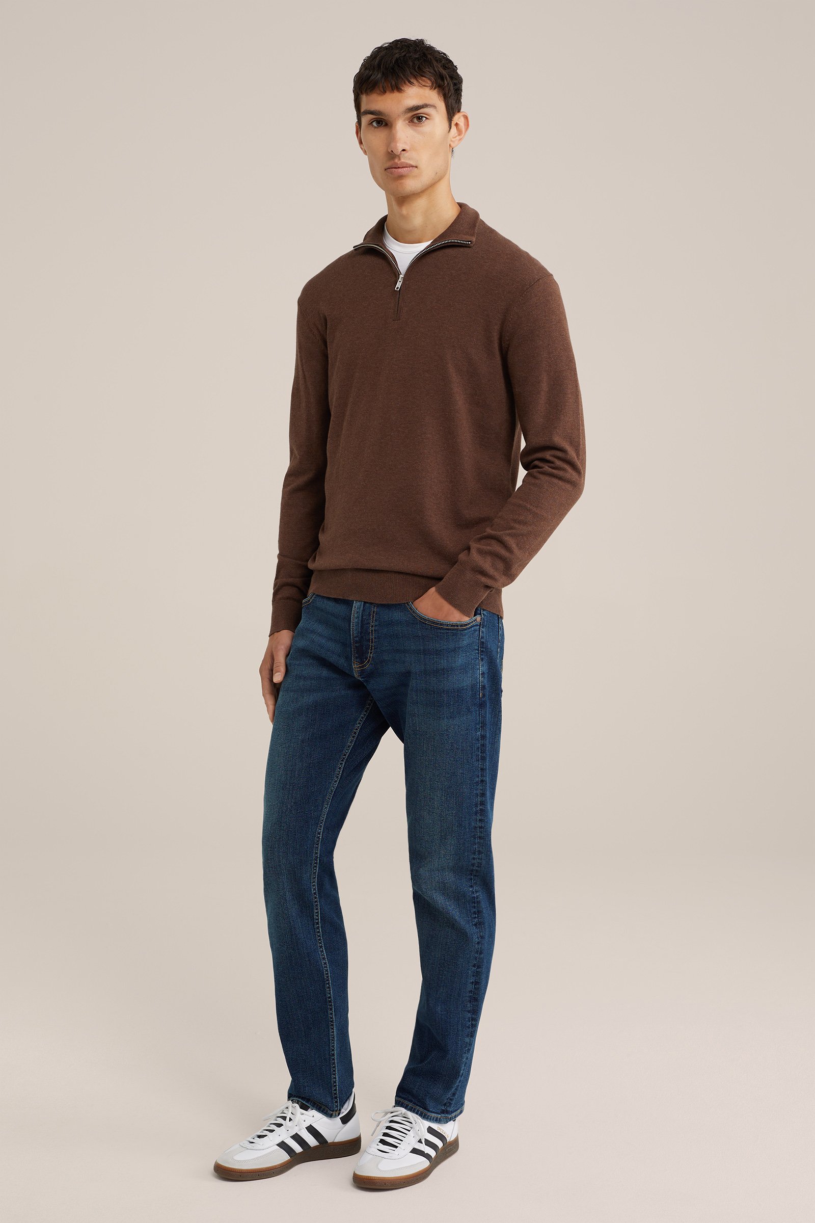 regular fit jeans met medium stretch Blue Ridge Blauw