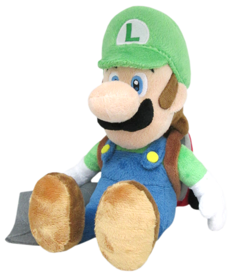 Luigi's Mansion - Luigi with Poltergust