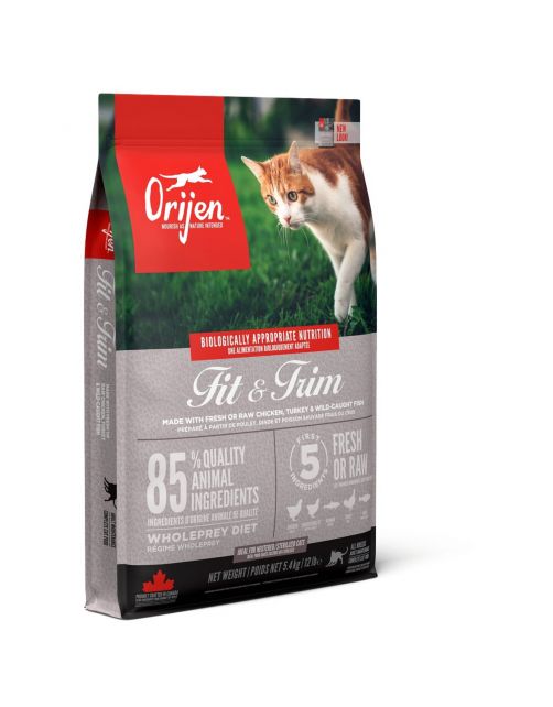 Orijen Whole Prey Fit & Trim Cat Kip&Kalkoen - Kattenvoer
