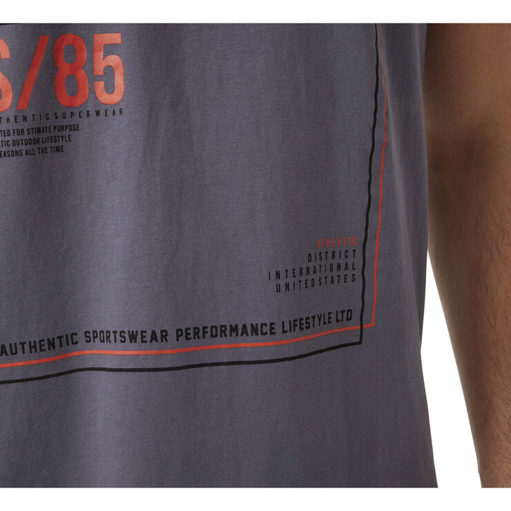 Firefly Anthony Printed T-shirt Grå