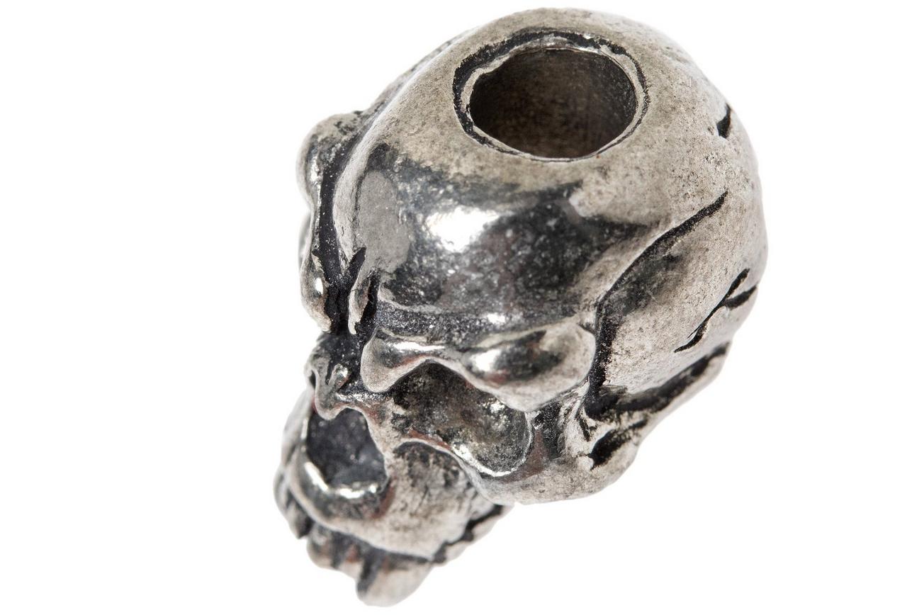 Schmuckatelli Fang Skull Bead Pewter