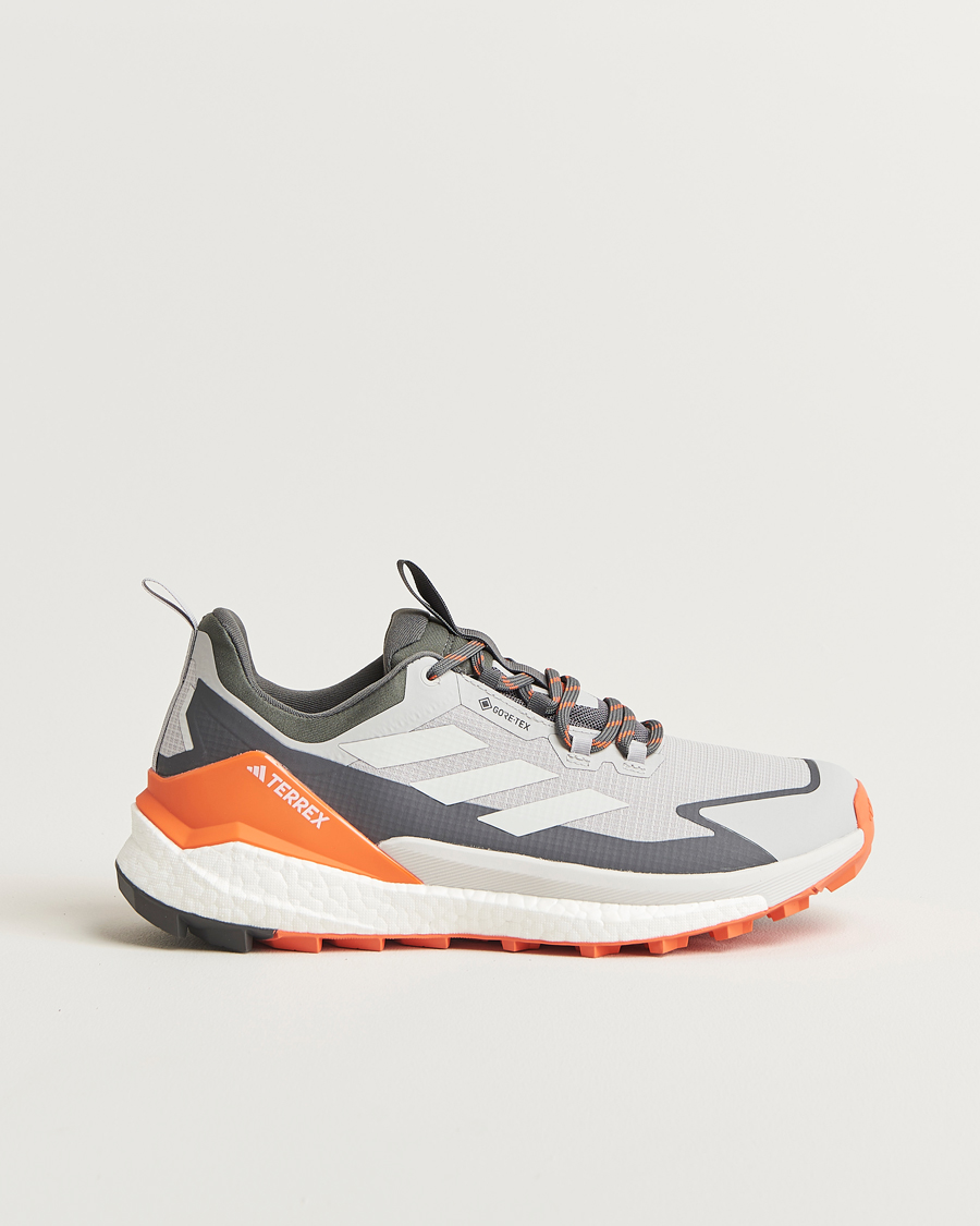adidas Performance Terrex Free Hiker 2 GTX Trail Sneaker Grey/Orange