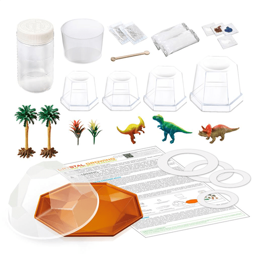 4m science in action groeiende kristal - dino
