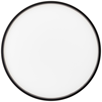 Brilliant plafondlamp Britt zwart ø33cm 3 standen dimbaar