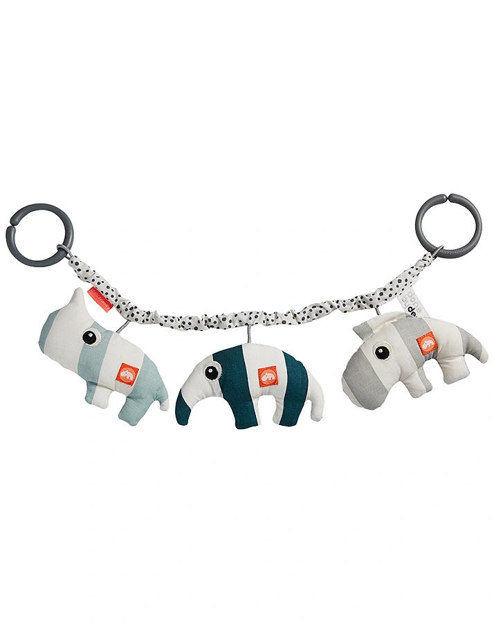 Kinderwagenkette DEER FRIENDS in blau