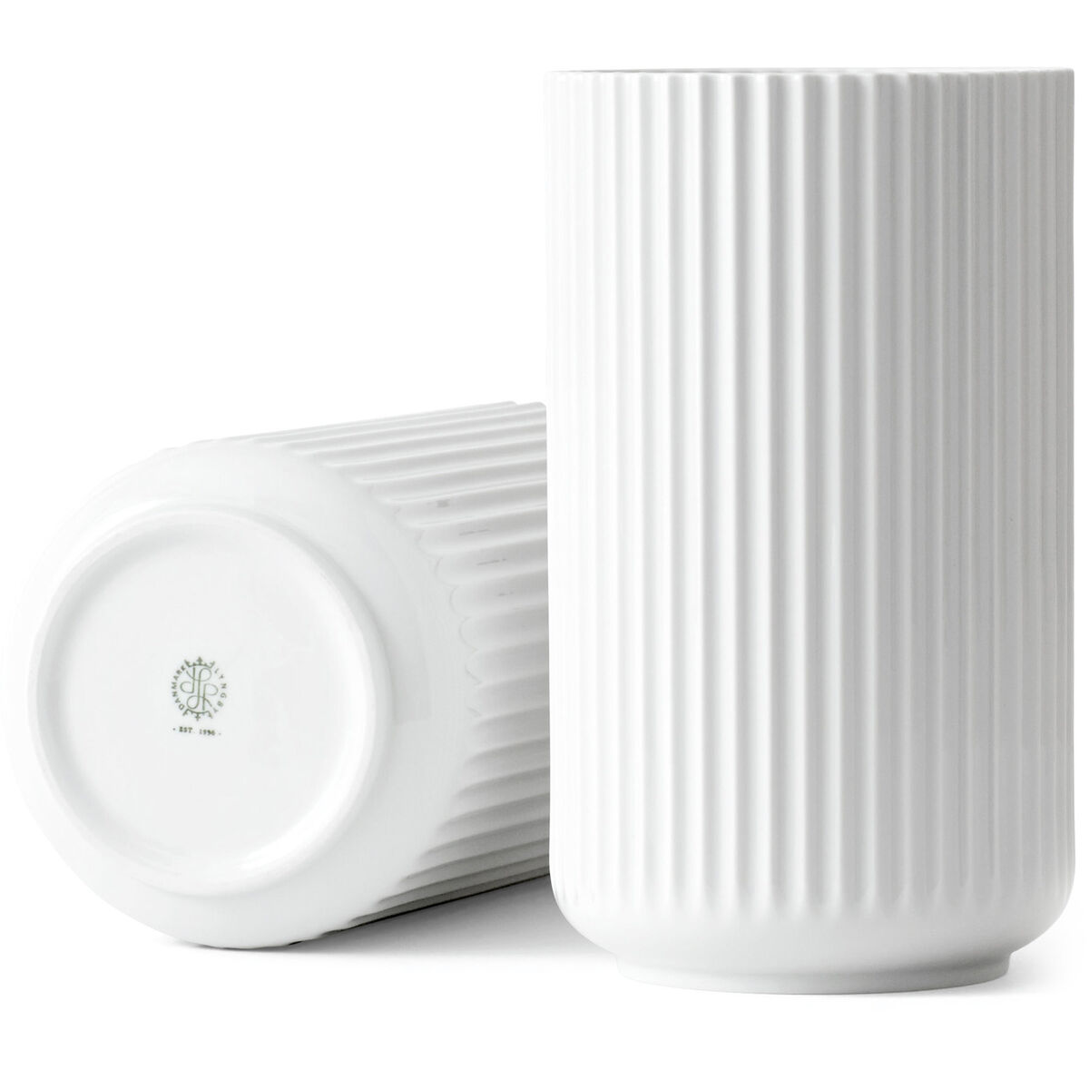 Vase 25 cm Hvit