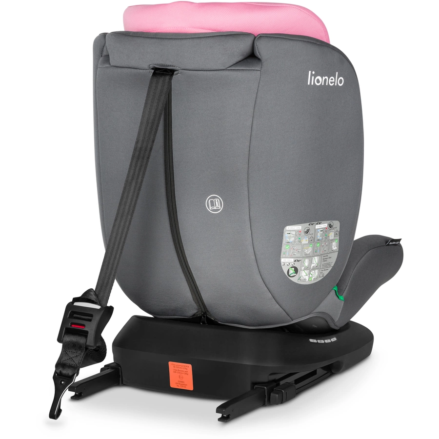 lionelo Kindersitz Bastiaan i-Size Pink Baby