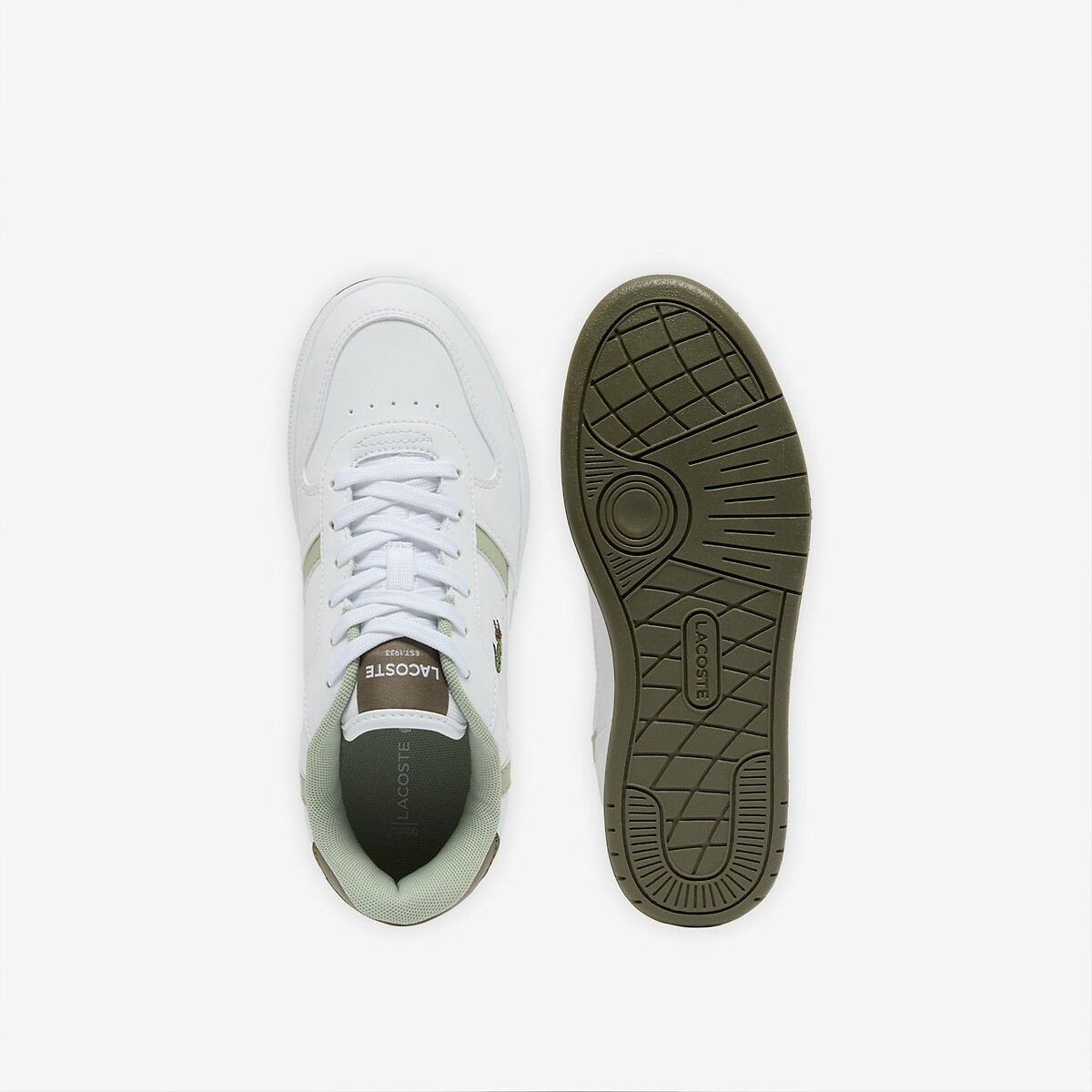 Conjunto de presilhas em T para tênis LACOSTE