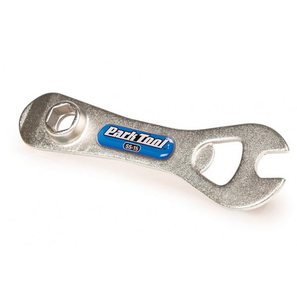 Park Tool fast- og top-nøgle 15 mm og oplukker