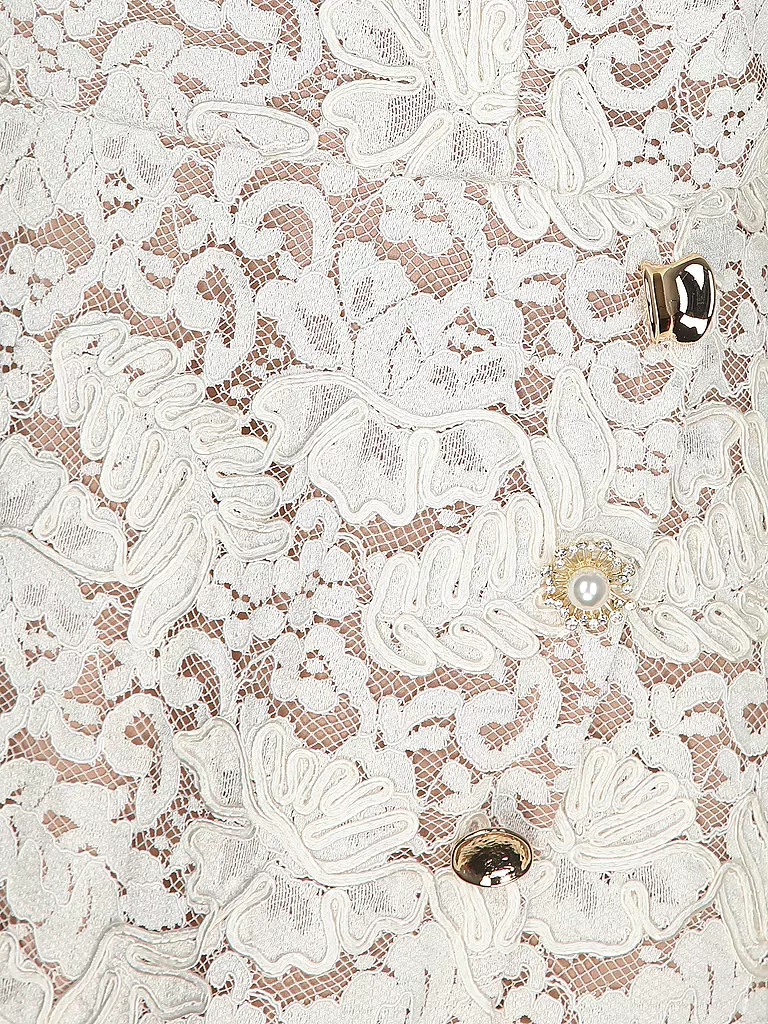 SELF-PORTRAIT Minikleid beige