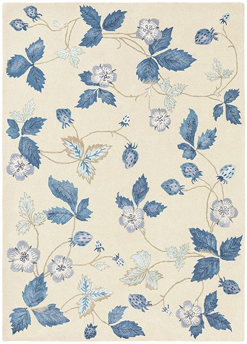 Vloerkleed Cream 38108 Wild Strawberry  | Wedgwood Home