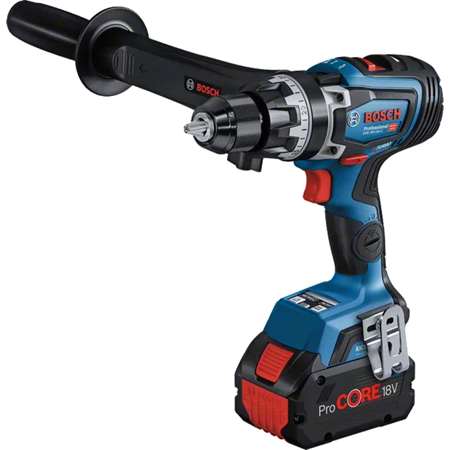 Bosch GSB18V-150 18V Li-ion accu Schroefboormachine set (3x 8Ah accu) in L-Boxx