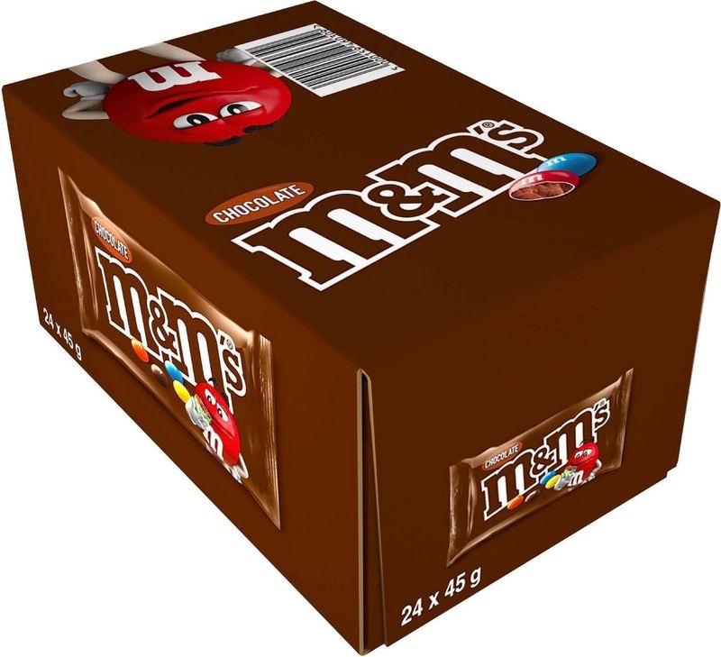 M&M's Choco Single - 24 x 45g